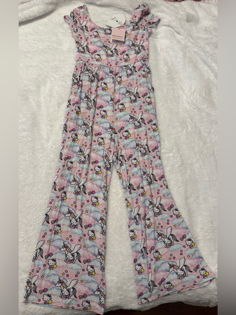 Posh Peanut Hello Kitty Romper NWT 7/8Y